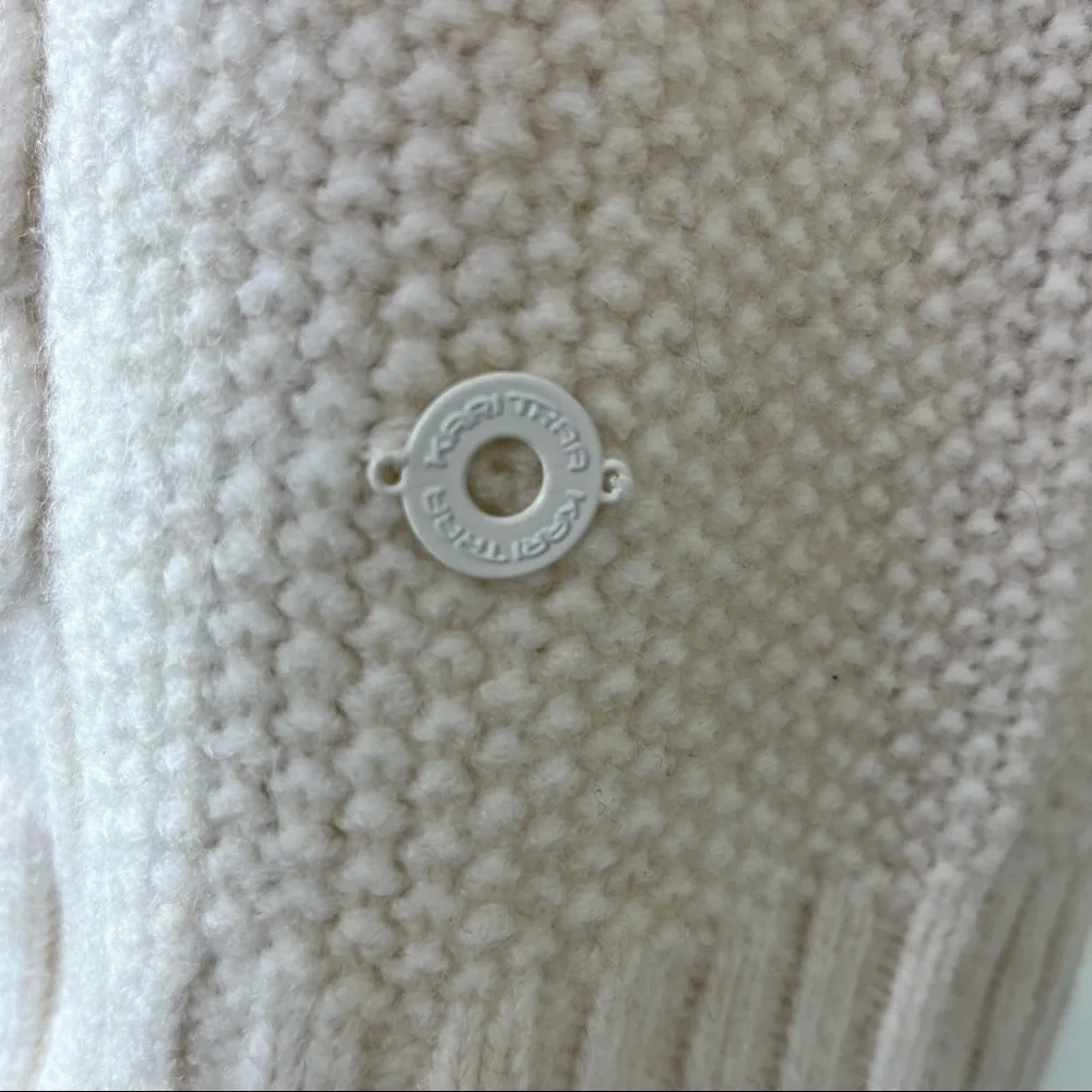 Kari Traa Lid Knit Turtleneck Cable Knit Chunky Sweater - Picture 4 of 8